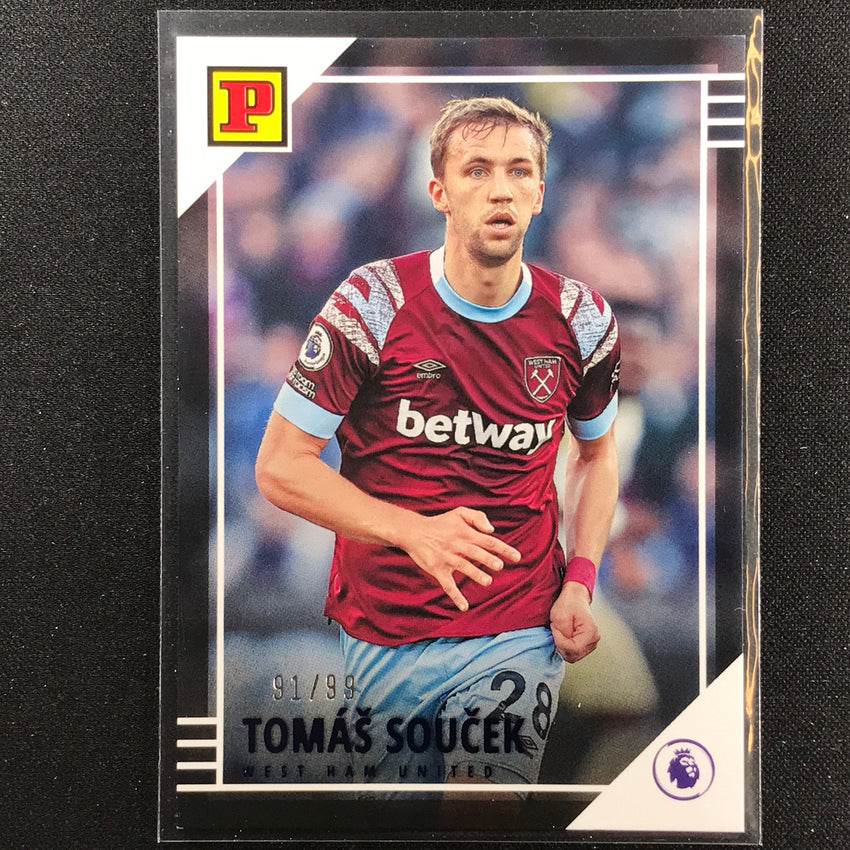 2022-23 Chronicles Epl Tomas Soucek Base Set Panini Blue 91/99