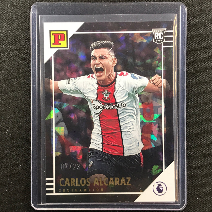 2022-23 Chronicles Epl Carlos Alcaraz Base Set Panini Rookie Cracked Ice 7/23