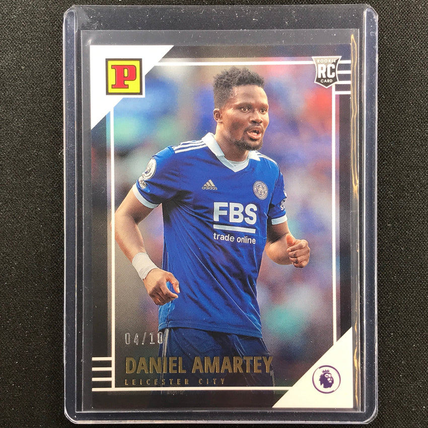 2022-23 Chronicles Epl Daniel Amartey Base Set Panini Rookie Gold 4/10