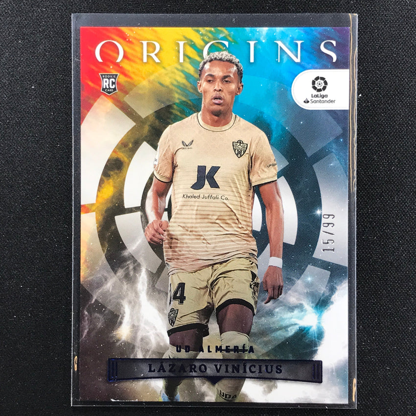 2022-23 Chronicles La Liga Lazaro Vinicius Origins Rookie Blue 15/99