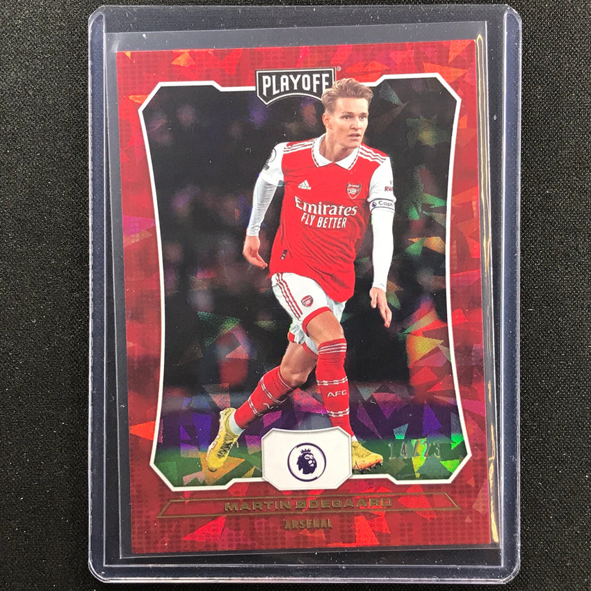 2022-23 Chronicles Epl Martin Odegaard Playoff Cracked Ice 14/23