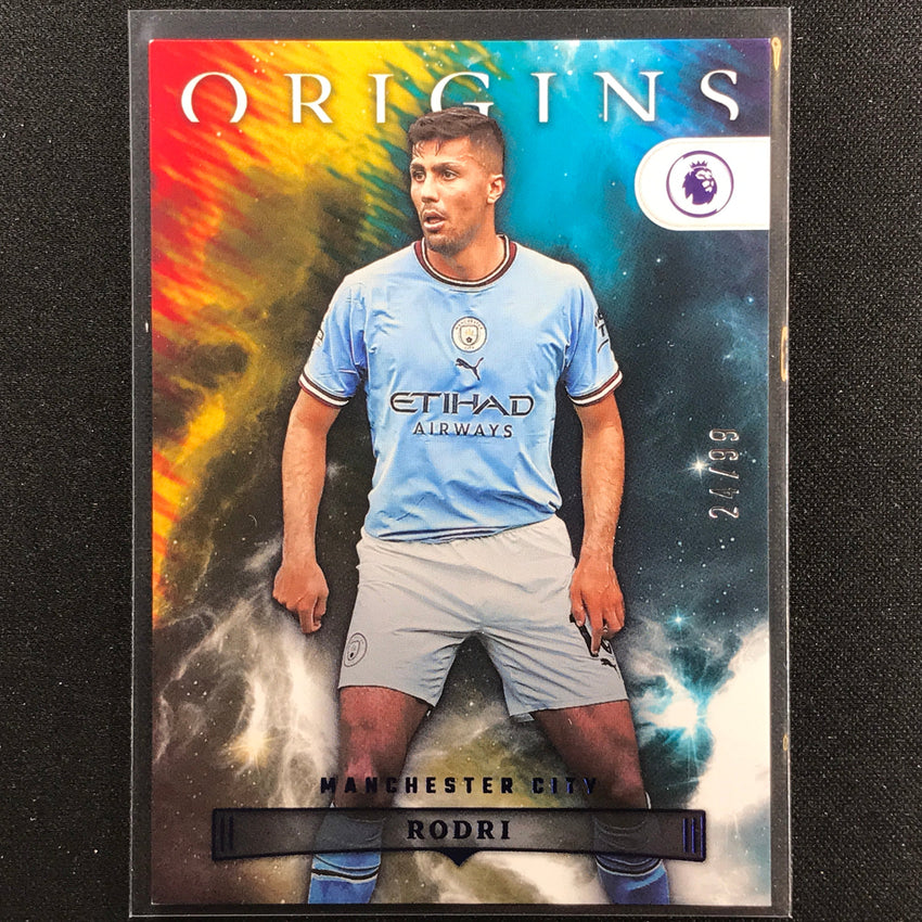 2022-23 Chronicles Epl Rodri Origins Blue 24/99