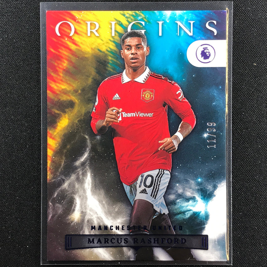 2022-23 Chronicles Epl Marcus Rashford Origins Blue 11/99