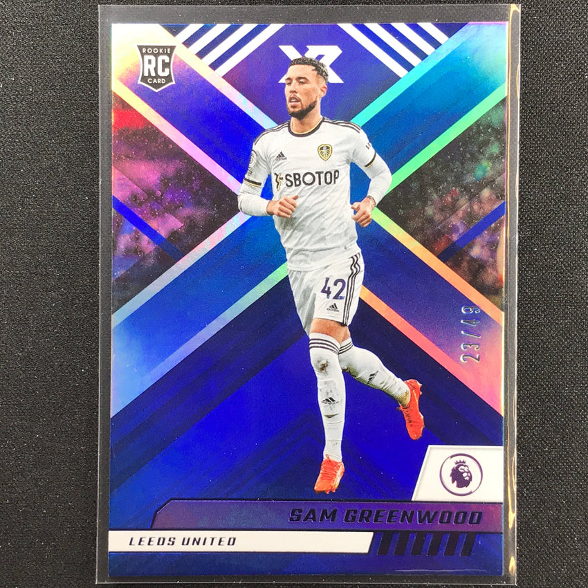 2022-23 Chronicles Epl Sam Greenwood Xr Rookie Blue 23/49