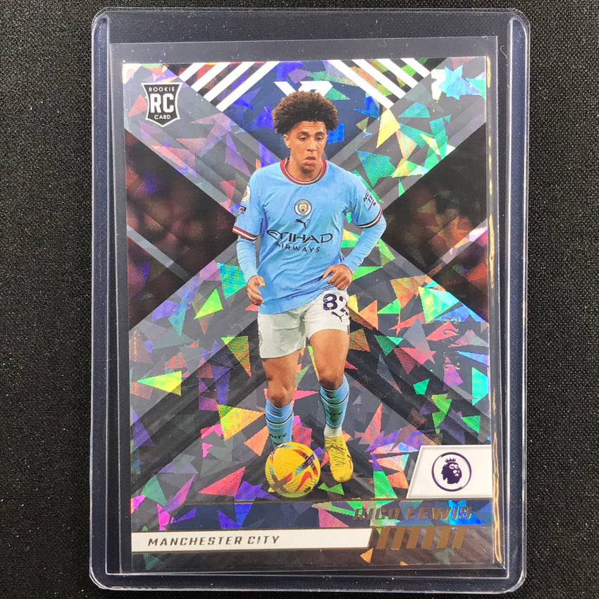 2022-23 Chronicles Epl Rico Lewis Xr Rookie Cracked Ice 20/23