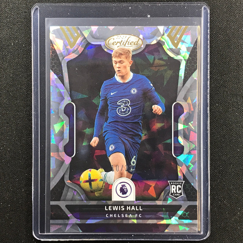 2022-23 Chronicles Epl Lewis Hall Certified Rookie Cracked Ice 10/23