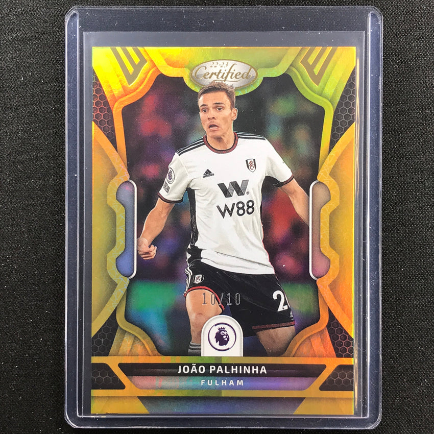 2022-23 Chronicles Epl Joao Palhinha Certified Gold 10/10