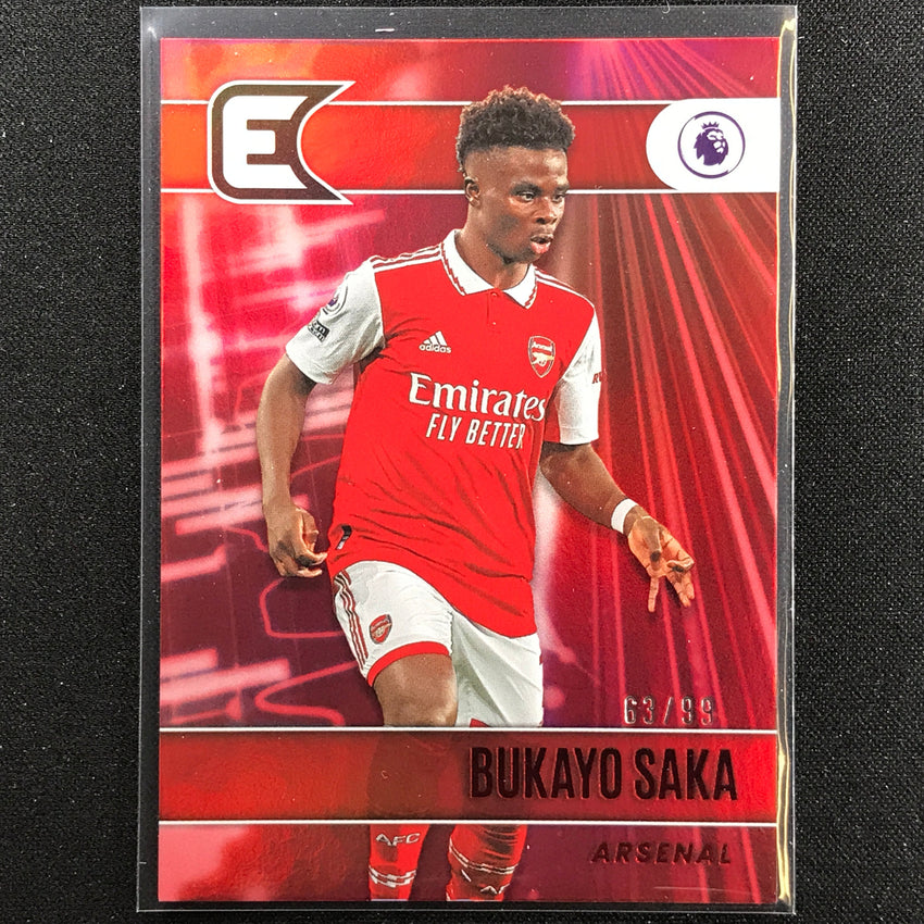 2022-23 Chronicles Epl Bukayo Saka Essentials Red 63/99