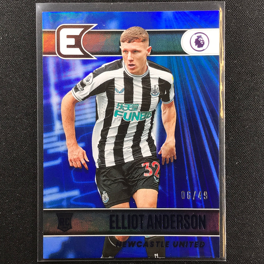 2022-23 Chronicles Epl Elliot Anderson Essentials Rookie Blue 6/49