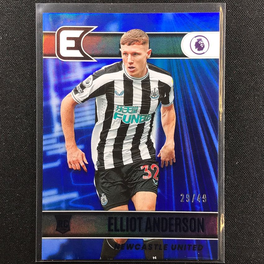 2022-23 Chronicles Epl Elliot Anderson Essentials Rookie Blue 29/49