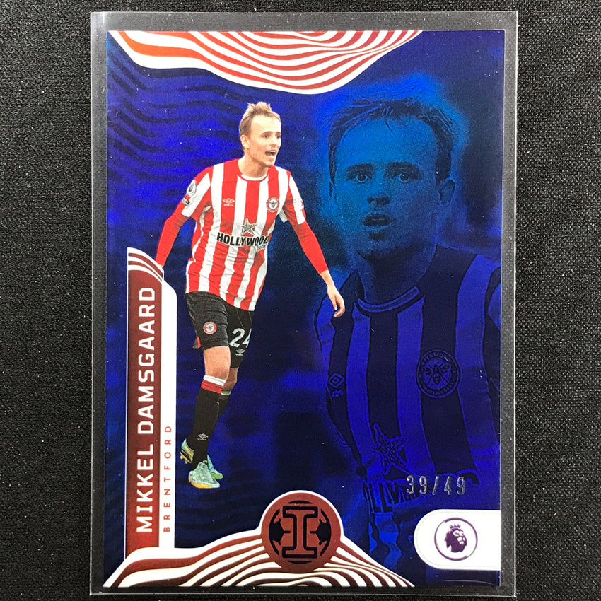 2022-23 Chronicles Epl Mikkel Damsgaard Illusions Blue 39/49