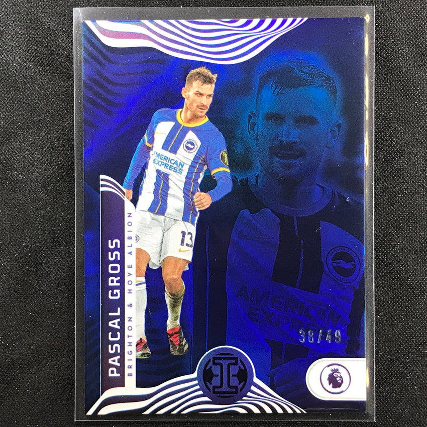 2022-23 Chronicles Epl Pascal Gross Illusions Blue 38/49