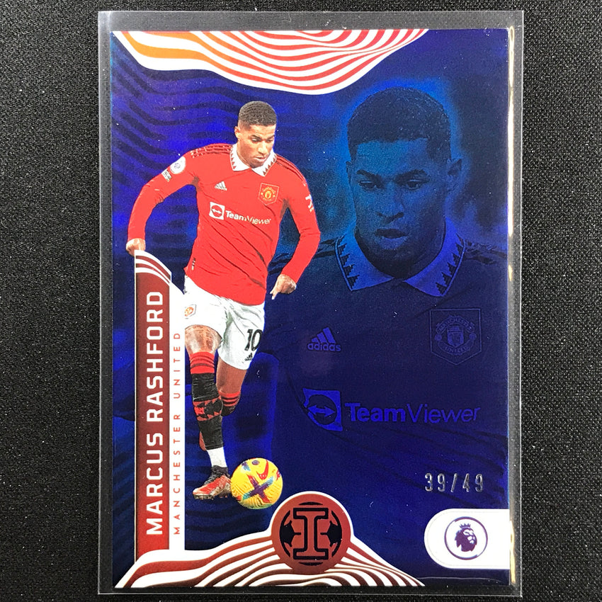 2022-23 Chronicles Epl Marcus Rashford Illusions Blue 39/49