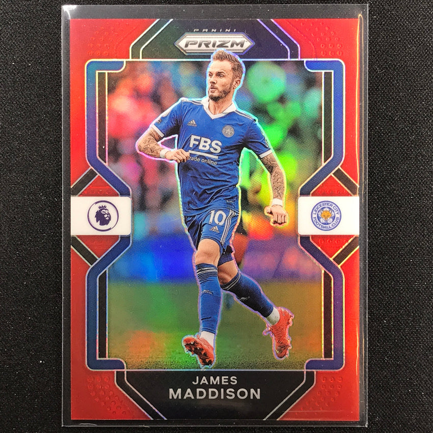 2022-23 Chronicles Epl James Maddison Prizm Red 44/99