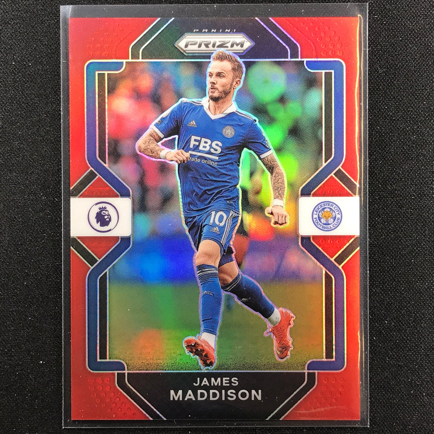 2022-23 Chronicles Epl James Maddison Prizm Red 45/99