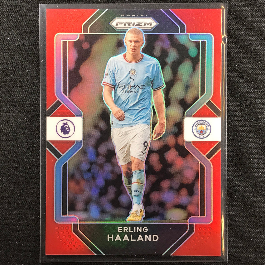 2022-23 Chronicles Epl Erling Haaland Prizm Red 60/99