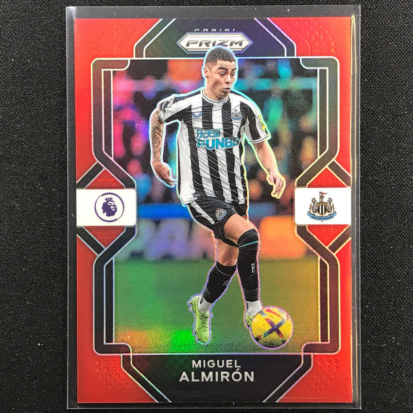 2022-23 Chronicles Epl Miguel Almiron Prizm Red 67/99