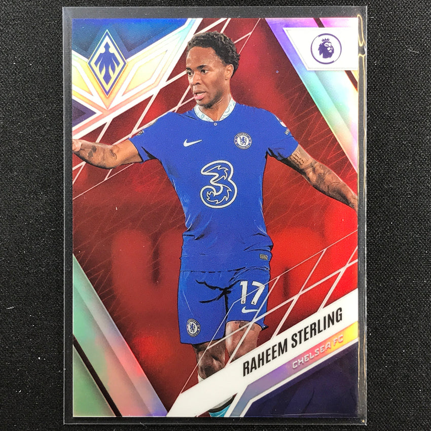 2022-23 Chronicles Epl Raheem Sterling Phoenix Red 84/99
