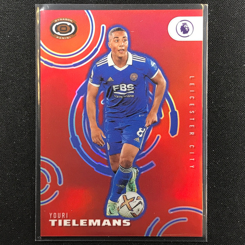2022-23 Chronicles Epl Youri Tielemans Dynagon Red 21/99