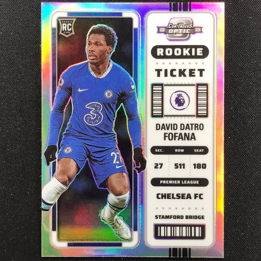 2022-23 Chronicles Epl David Datro Fofana Contenders Optic Rookie Silver No 293