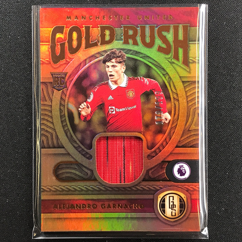 2022-23 Chronicles Epl Alejandro Garnacho Gold Standard Rookie Relic 179/199
