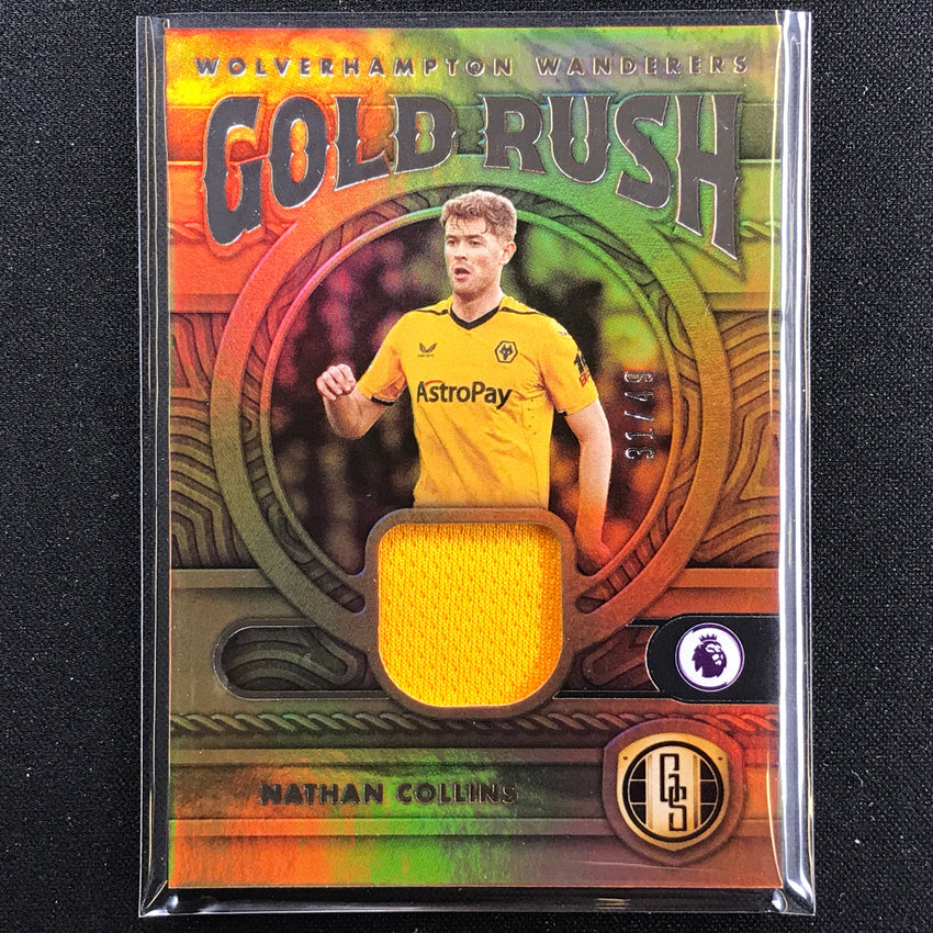 2022-23 Chronicles Epl Nathan Collins Gold Standard Gold Rush Relic Silver 31/49