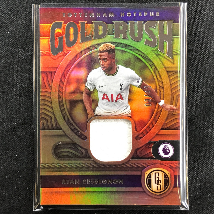 2022-23 Chronicles Epl Ryan Sessegnon Gold Standard Gold Rush Relic Silver 2/49