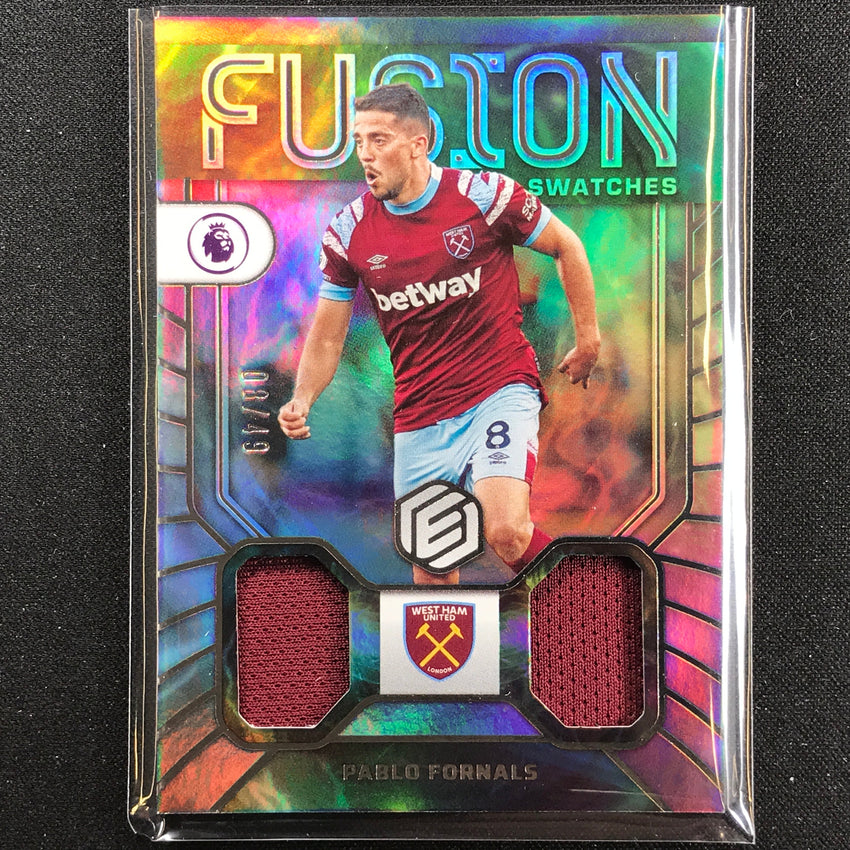 2022-23 Chronicles Epl Pablo Fornals Elements Fusion Swatches Dual Relic 8/49