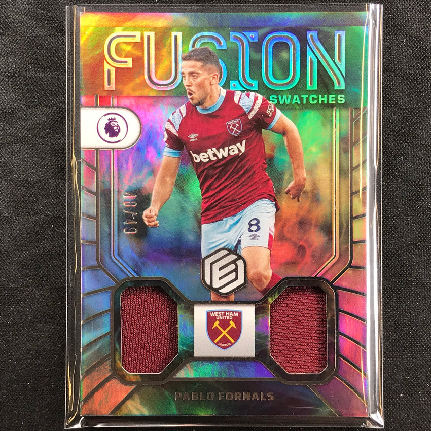 2022-23 Chronicles Epl Pablo Fornals Elements Fusion Swatches Dual Relic 48/49