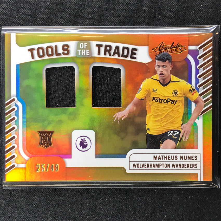 2022-23 Chronicles Epl Matheus Nunes Absolute Tools Of Trade Rookie Relic 25/49