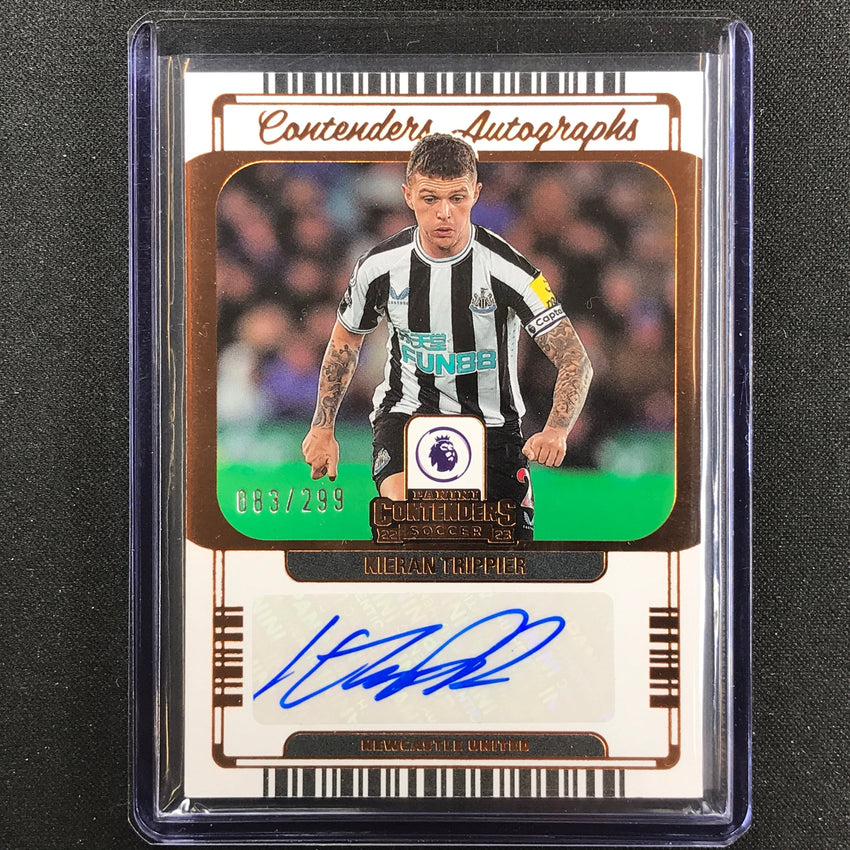 2022-23 Chronicles Epl Kieran Trippier Contenders Auto Bronze 83/299