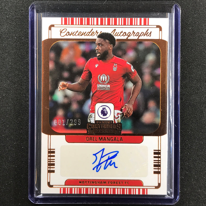 2022-23 Chronicles Epl Orel Mangala Contenders Auto Bronze 1/299