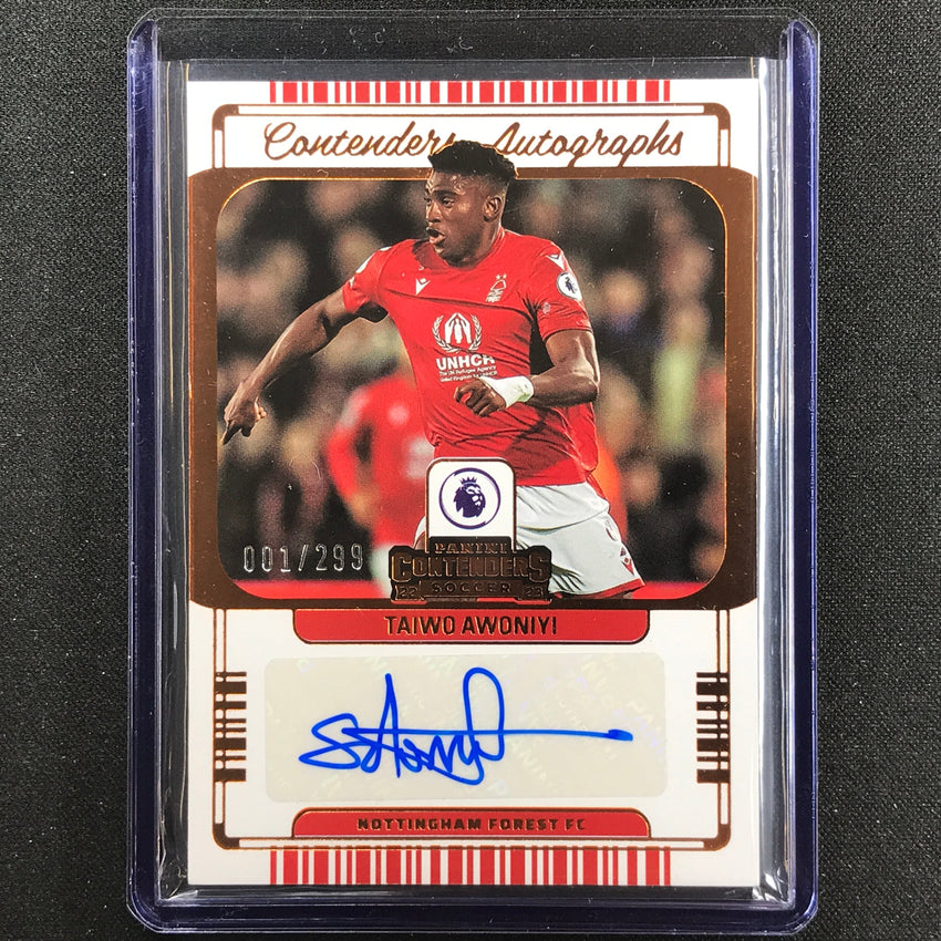 2022-23 Chronicles Epl Taiwo Awoniyi Contenders Auto Bronze 1/299