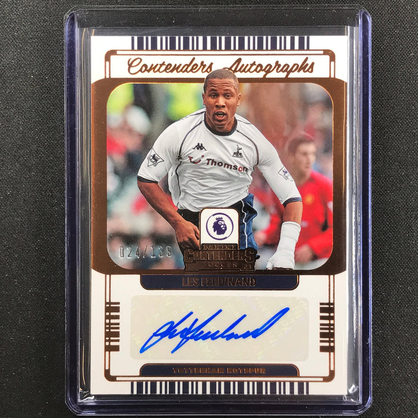 2022-23 Chronicles Epl Les Ferdinand Contenders Auto Bronze 24/139