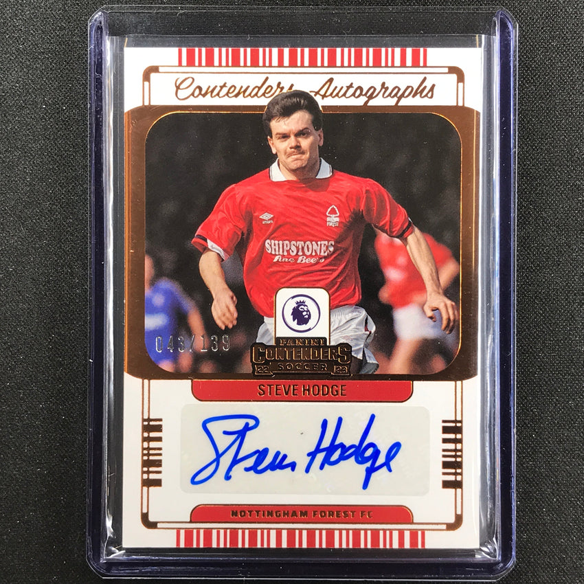 2022-23 Chronicles Epl Steve Hodge Contenders Auto Bronze 43/139