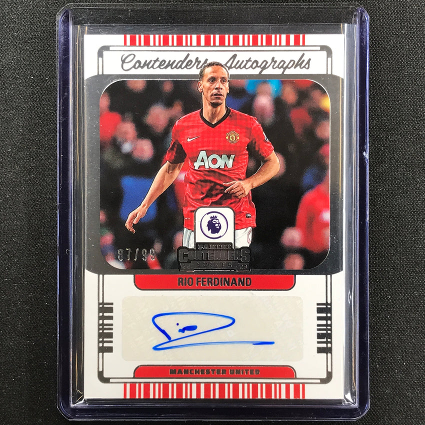 2022-23 Chronicles Epl Rio Ferdinand Contenders Auto Silver 87/99