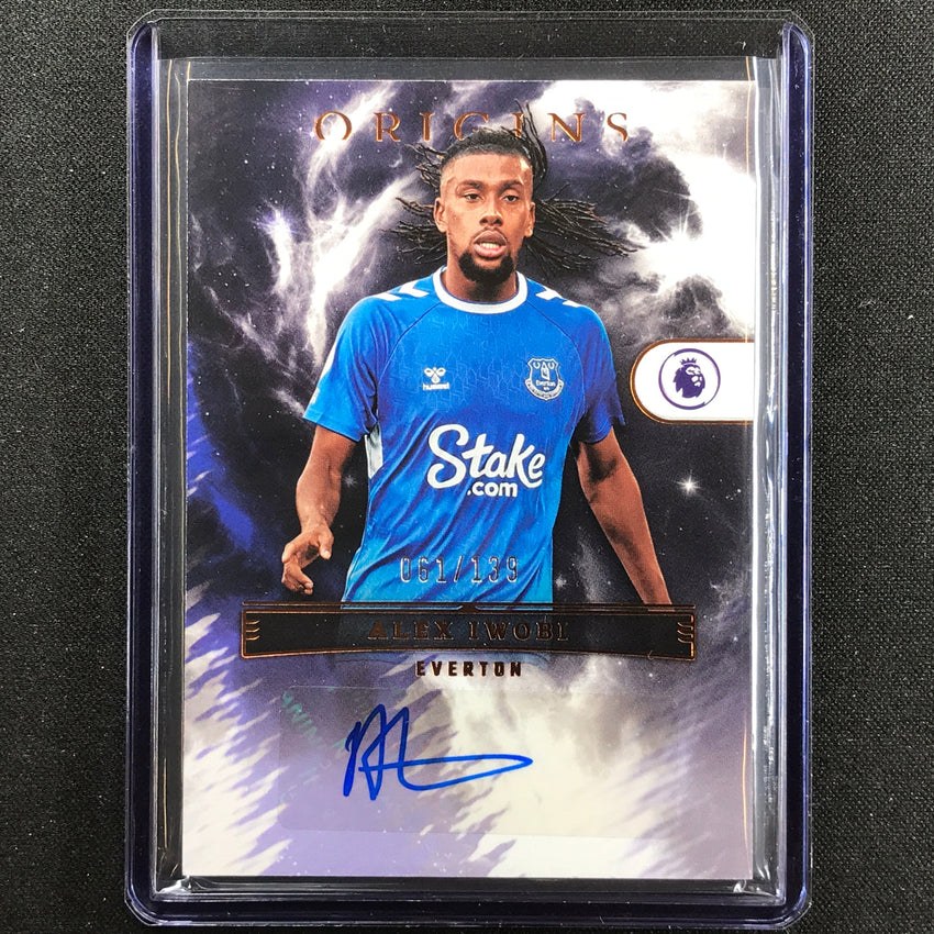 2022-23 Chronicles Epl Alex Iwobi Origins Auto Bronze 51/139
