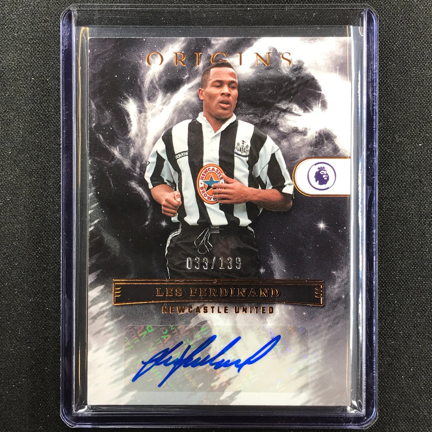2022-23 Chronicles Epl Les Ferdinand Origins Auto Bronze 33/139
