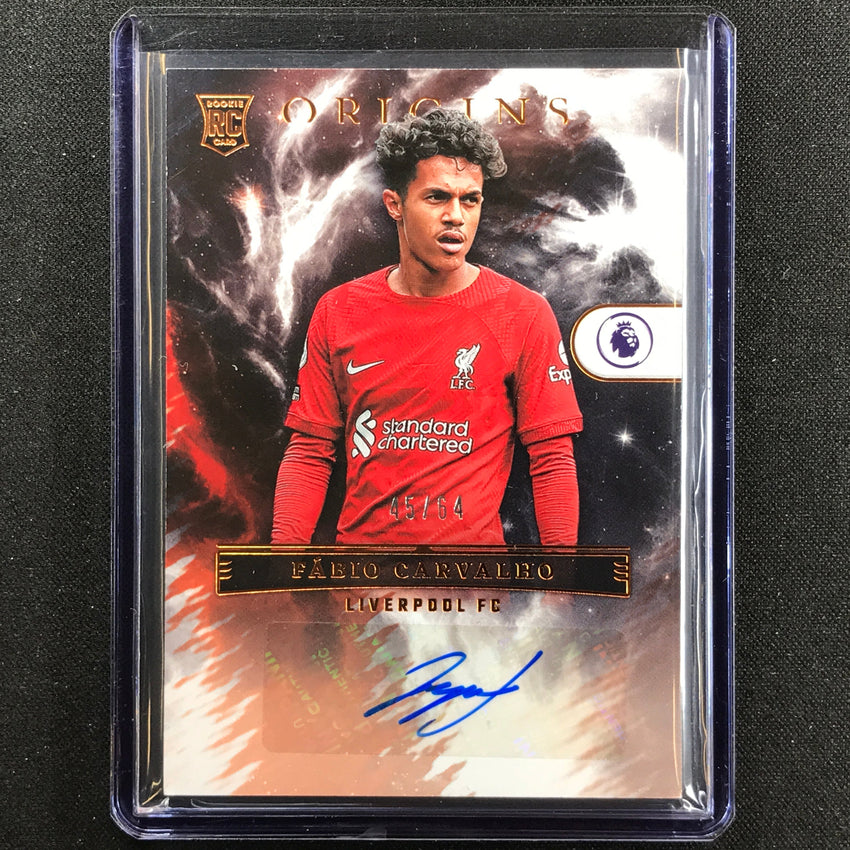 2022-23 Chronicles Epl Fabio Carvalho Origins Rookie Auto Bronze 45/64