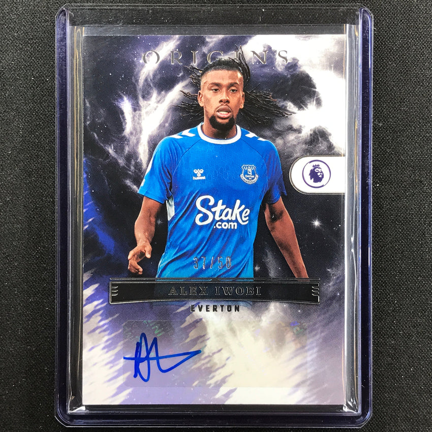 2022-23 Chronicles Epl Alex Iwobi Origins Auto Silver 37/50