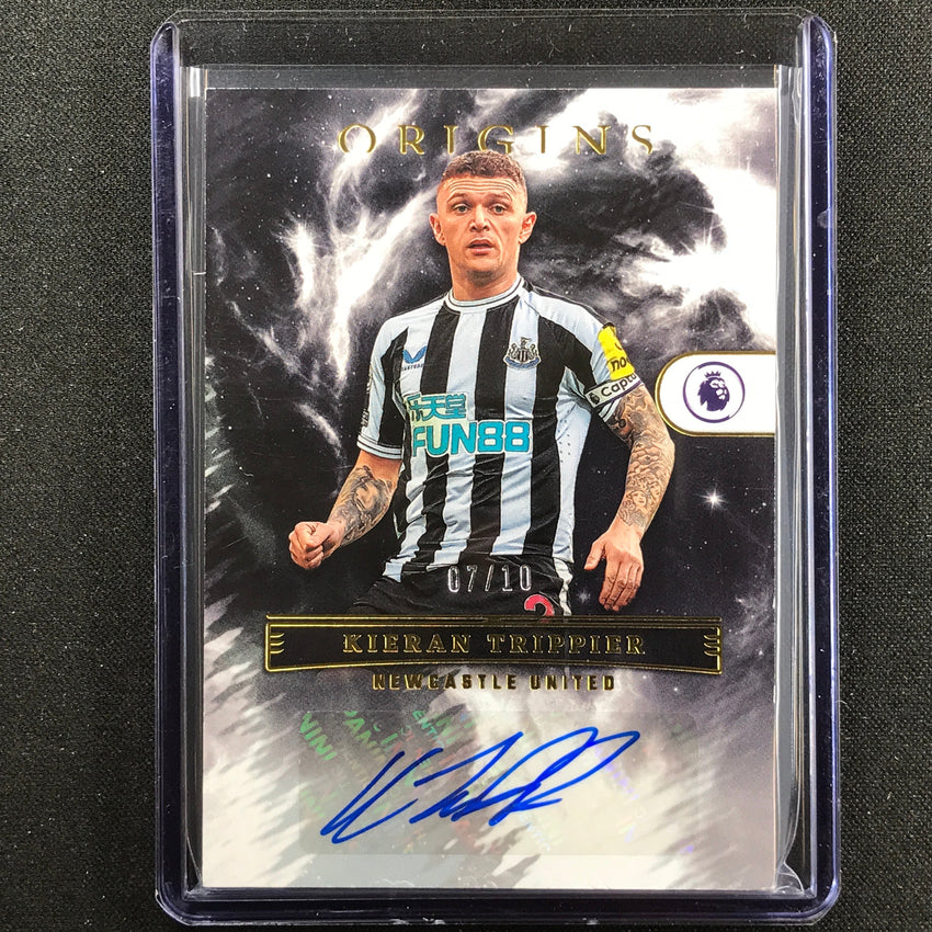 2022-23 Chronicles Epl Kieran Trippier Origins Auto Gold 7/10