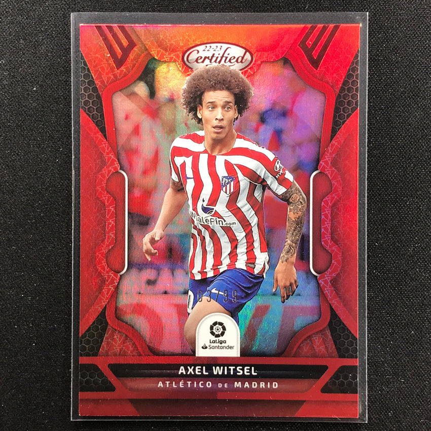 2022-23 Chronicles La Liga Axel Witsel Certified Red 3/99