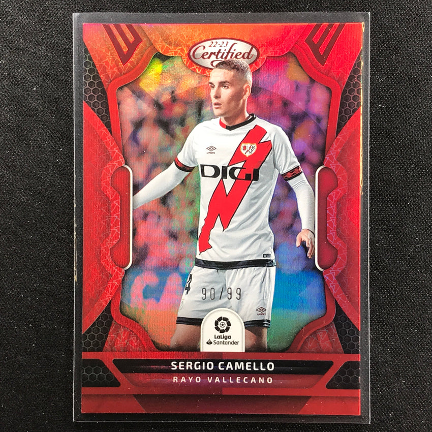 2022-23 Chronicles La Liga Sergio Camello Certified Red 90/99