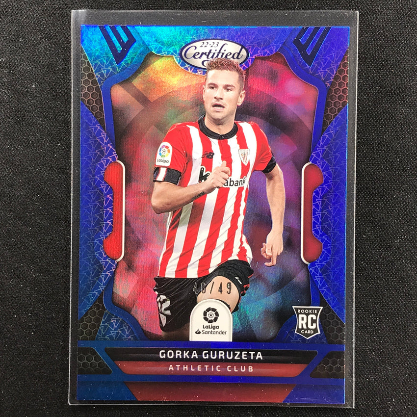 2022-23 Chronicles La Liga Gorka Guruzeta Certified Rookie Blue 46/49