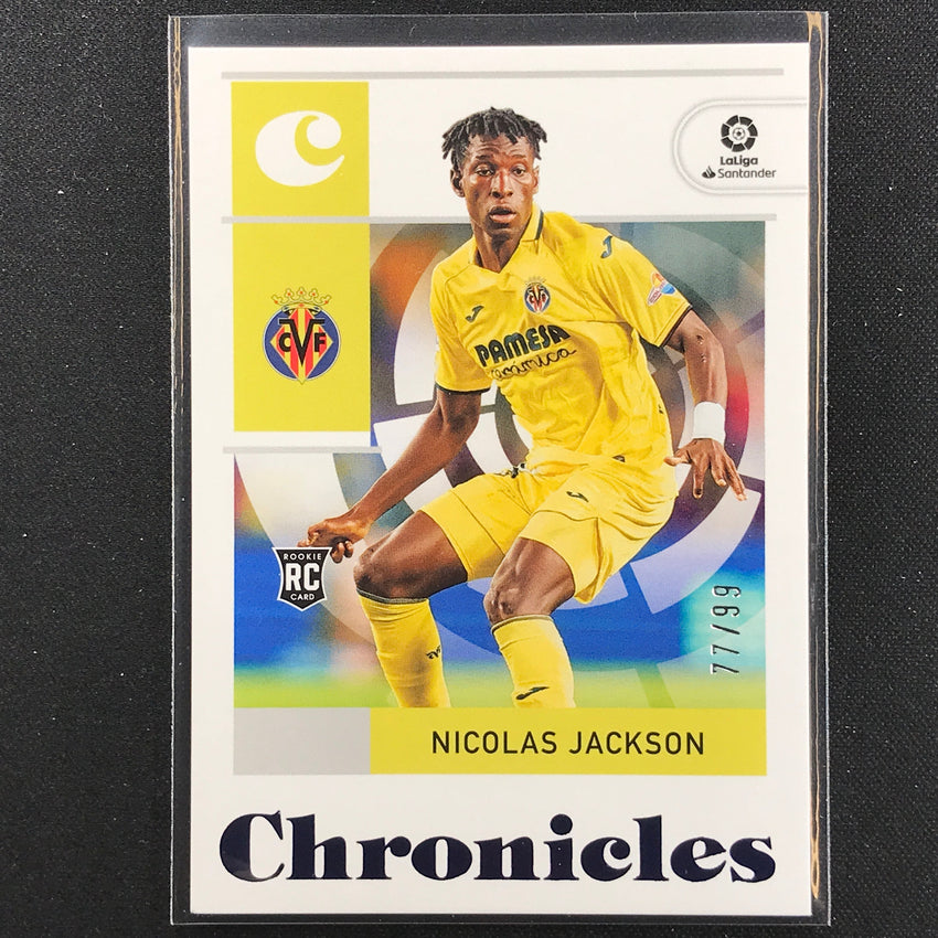 2022-23 Chronicles La Liga Nicolas Jackson Base Set Chronicles Rookie Blue 77/99