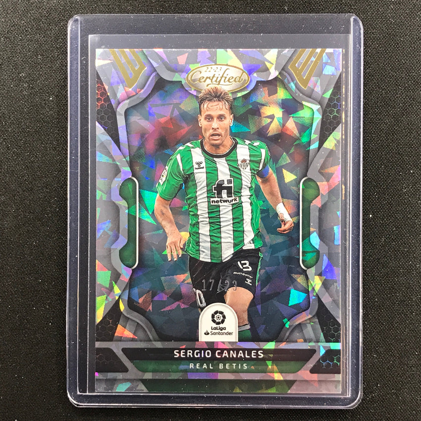 2022-23 Chronicles La Liga Sergio Canales Certified Cracked Ice 17/23