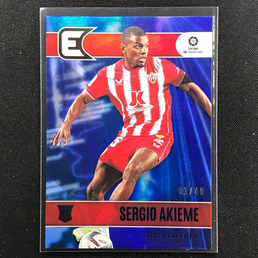 2022-23 Chronicles La Liga Sergio Akieme Essentials Rookie Blue 1/49