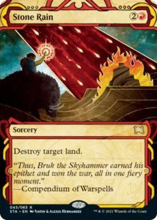 FOIL Stone Rain 45/63 - Mystical Archive Strixhaven
