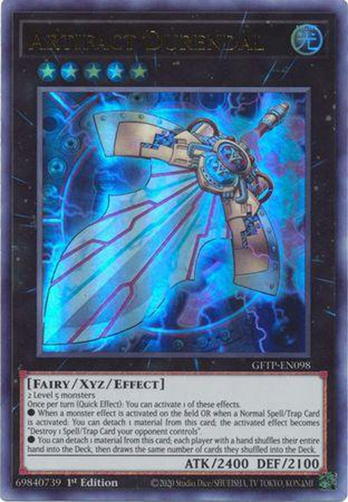 Artifact Durendal - GFTP-EN098 - Ultra Rare 1st Edition-Cherry Collectables