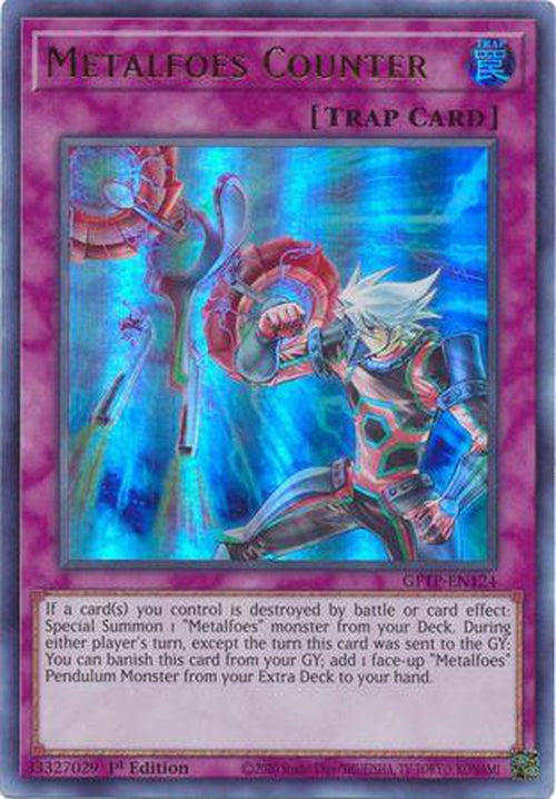 Metalfoes Counter - GFTP-EN124 - Ultra Rare 1st Edition-Cherry Collectables